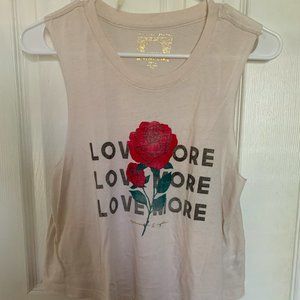 Spiritual Gangster Love More Crop Tank